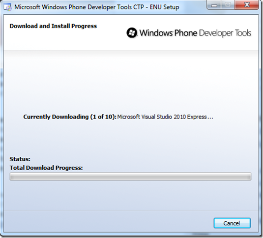 Windows Phone Developer CTP