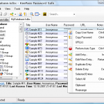 Keepass - Oberfläche