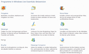 windows live essentials beta 2010 deutsch