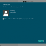Family Safety in Windows 8 aktivieren