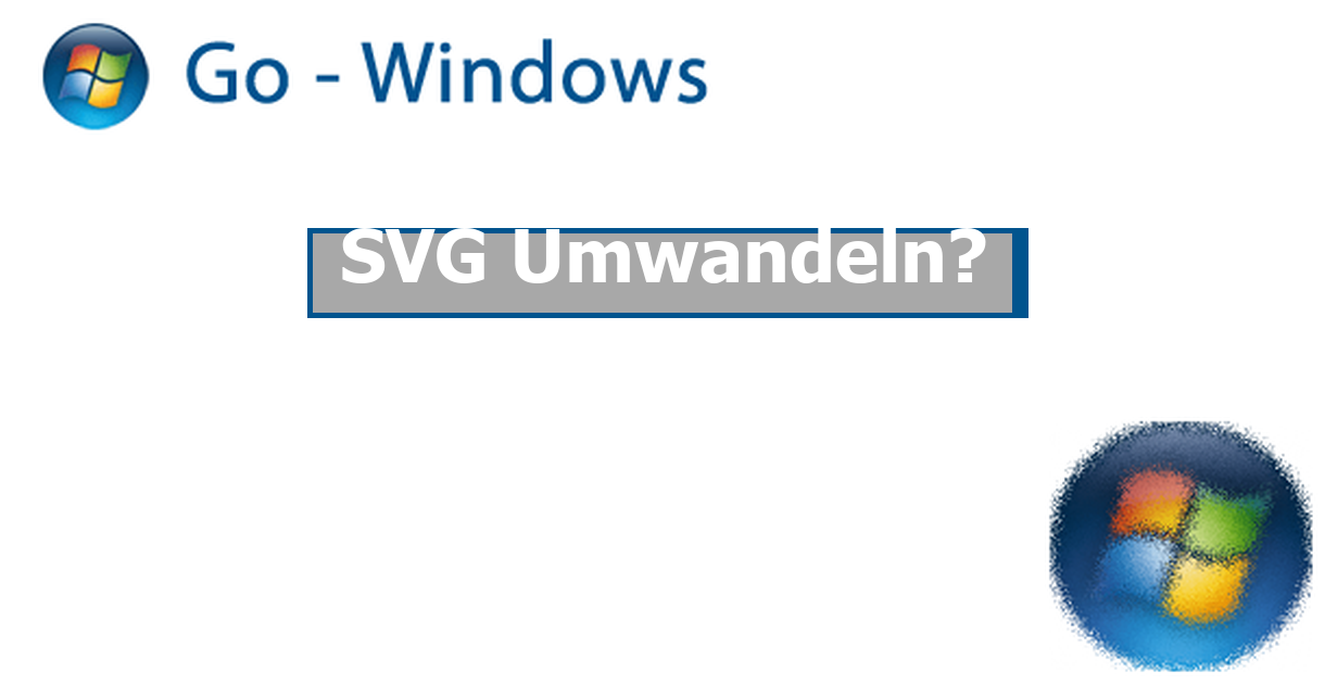 SVG Umwandeln? PC Software