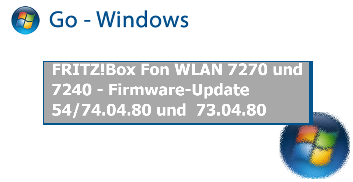 Fritz Box Fon Wlan 7270 Firmware Update