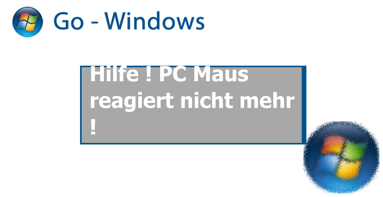 Hilfe ! PC Maus reagiert nicht mehr ! PC Software