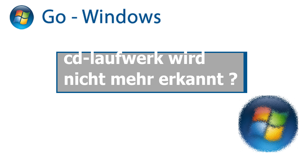 cdlaufwerk wird nicht mehr erkannt ? PC Hardware & Treiber