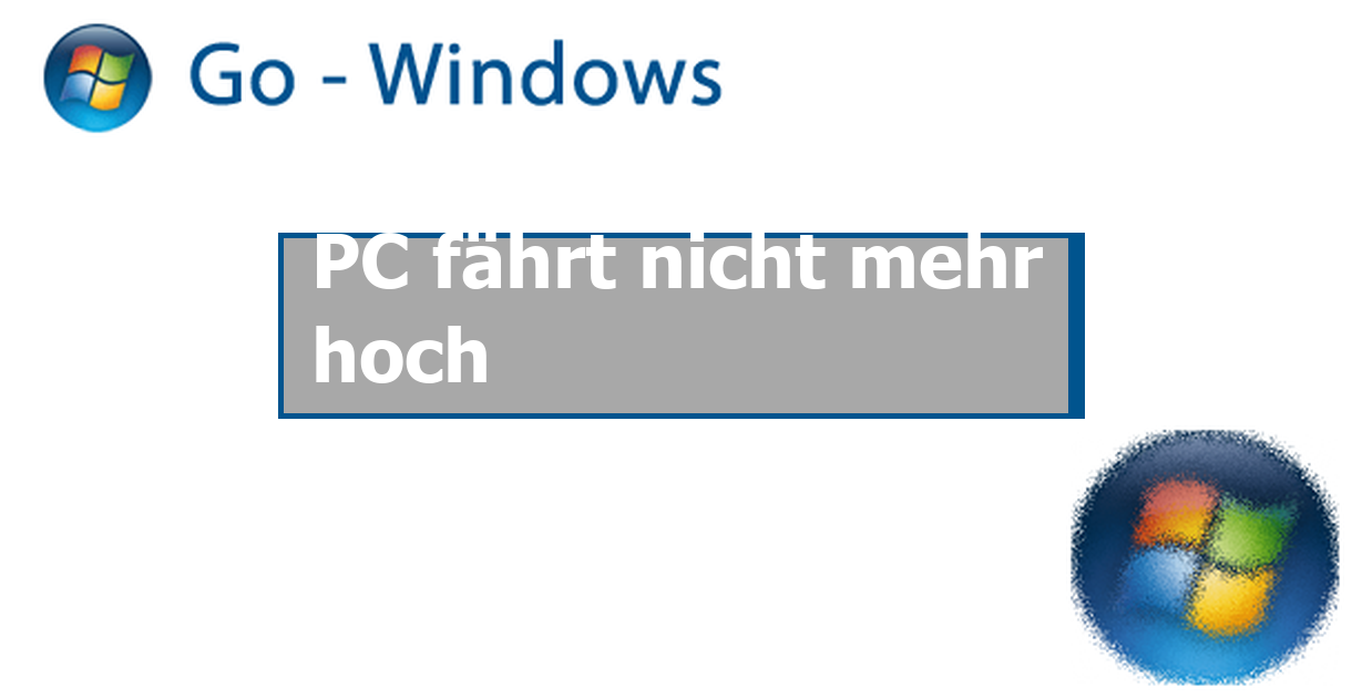 PC fährt nicht mehr hoch Windows XP Forum