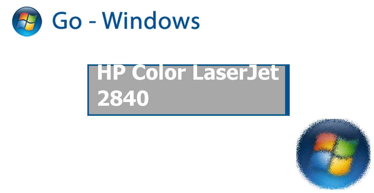 Hp Color Laserjet 2840 Software Vista