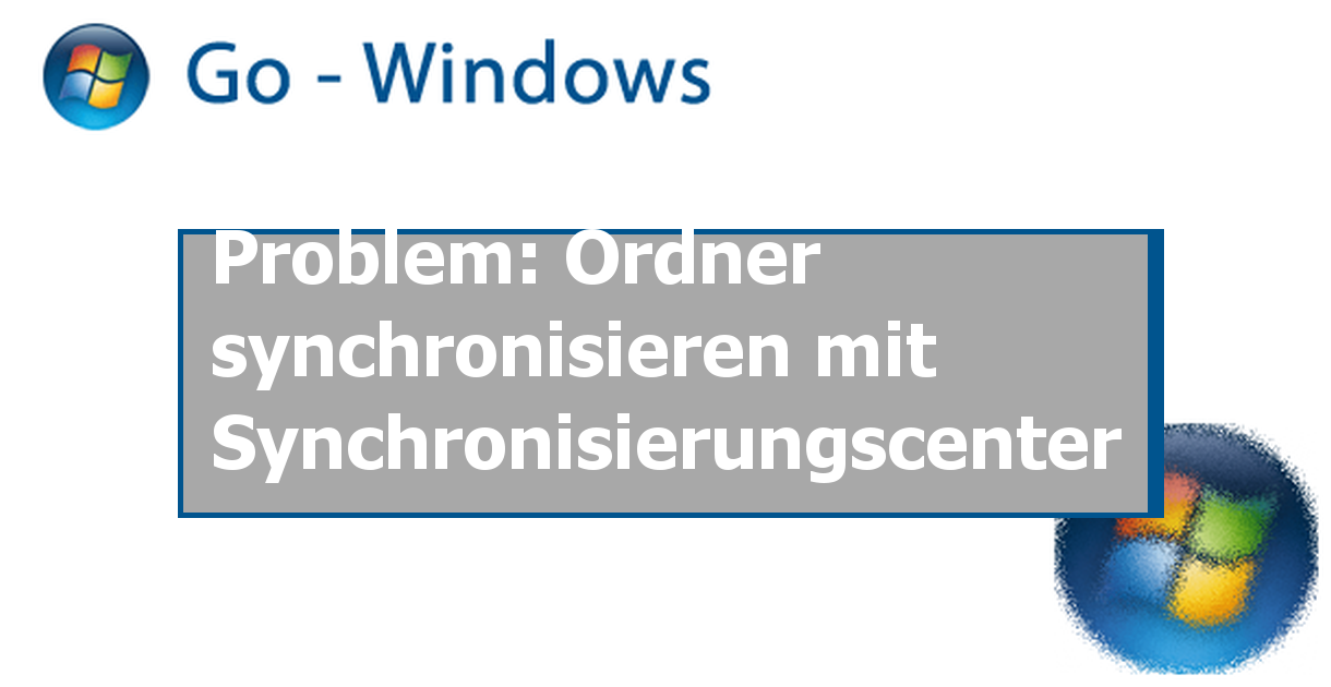 Ordner Synchronisieren Windows Vista