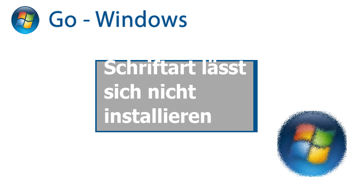 Open Office Lässt Sich Nicht Installieren Windows 10 Schriftart lässt sich nicht installieren Windows 10 Forum