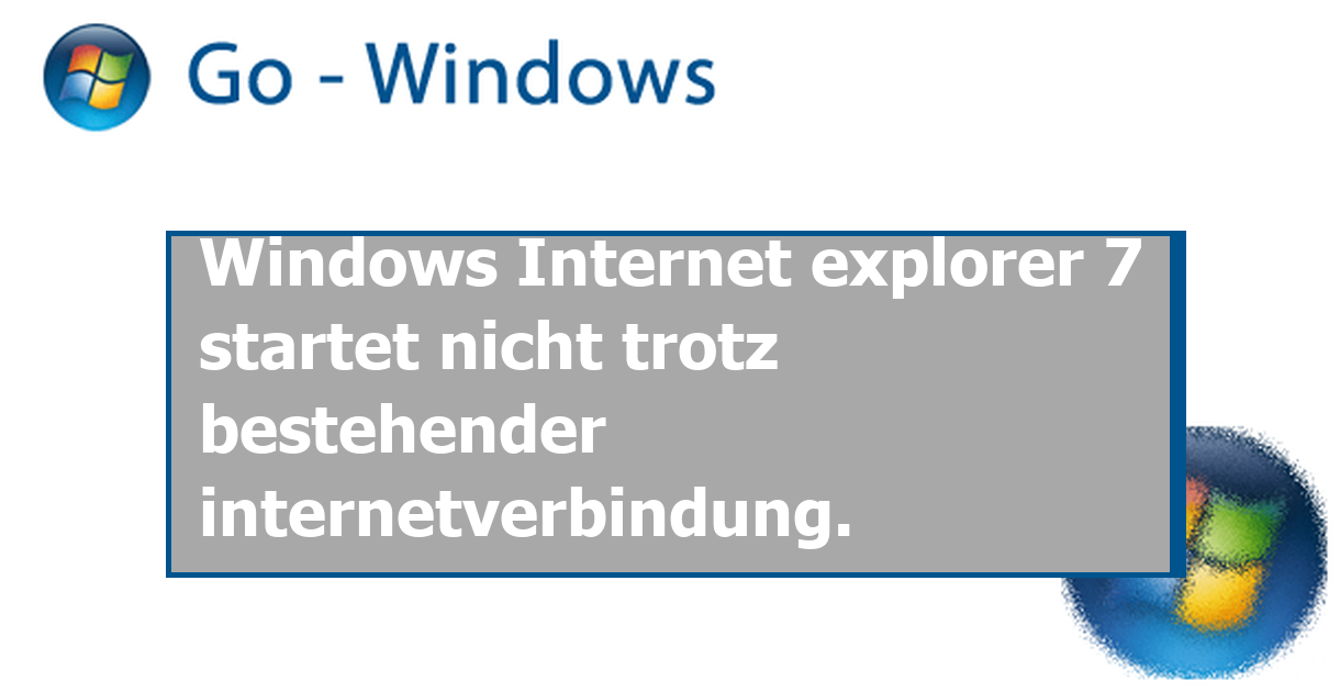 internet explorer startet nicht internet explorer startet nicht