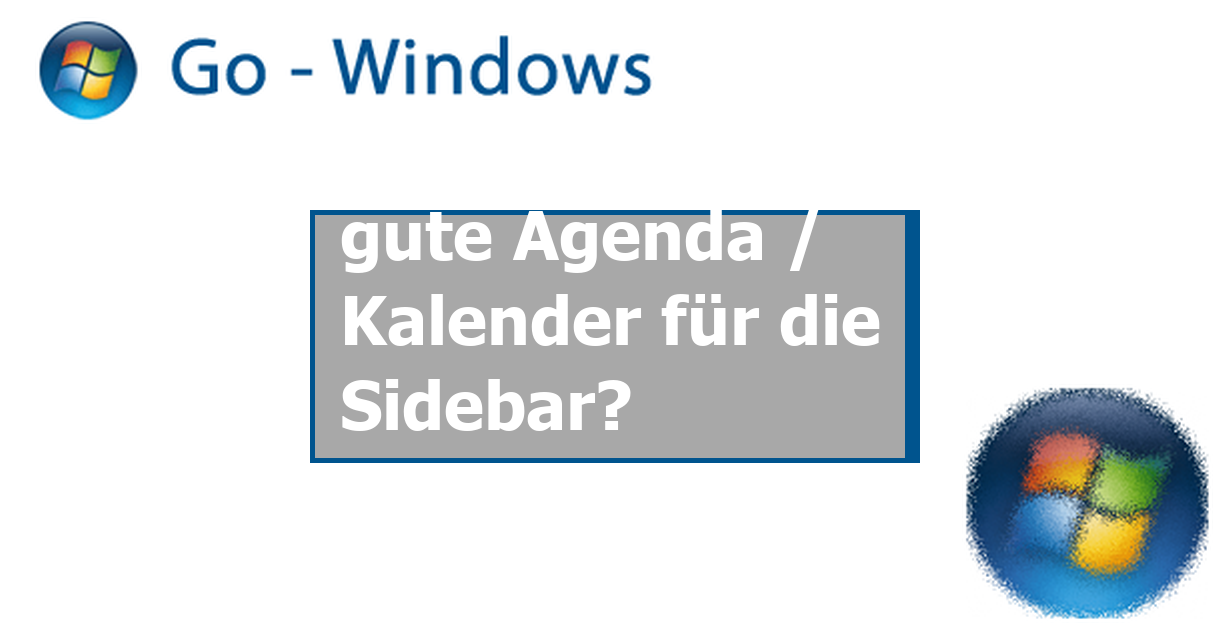 gute Agenda / Kalender für die Sidebar? PCGames Forum