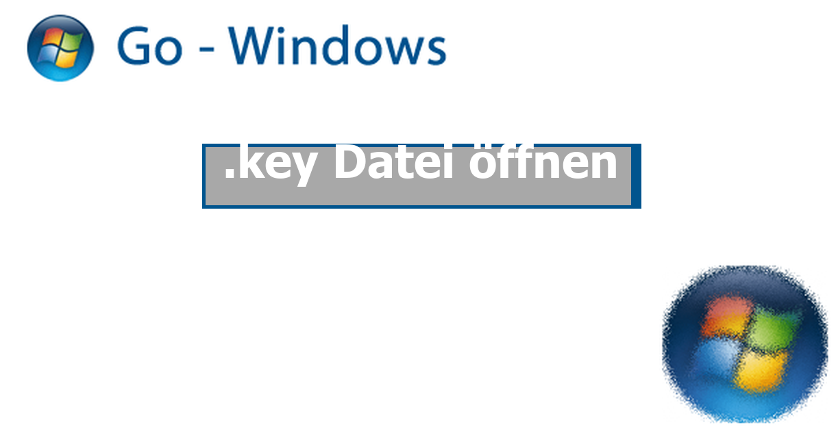 key datei online öffnen