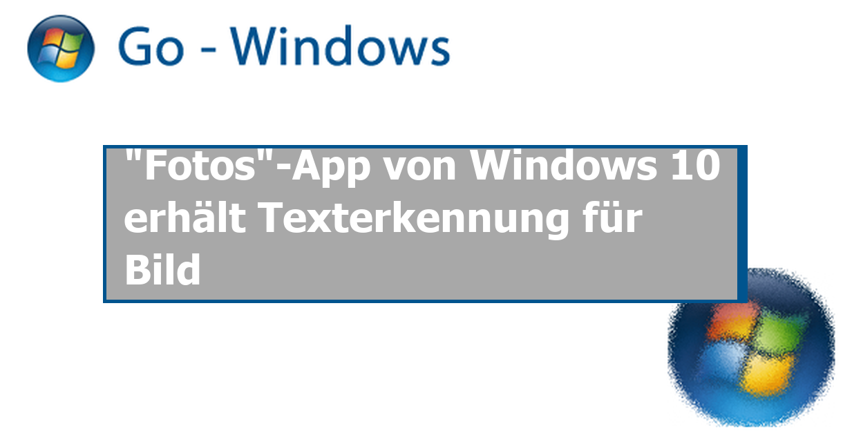 Foto Texterkennung Foto Texterkennung