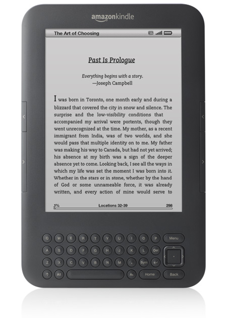 Kindle 3 von Amazon vorbestellbar